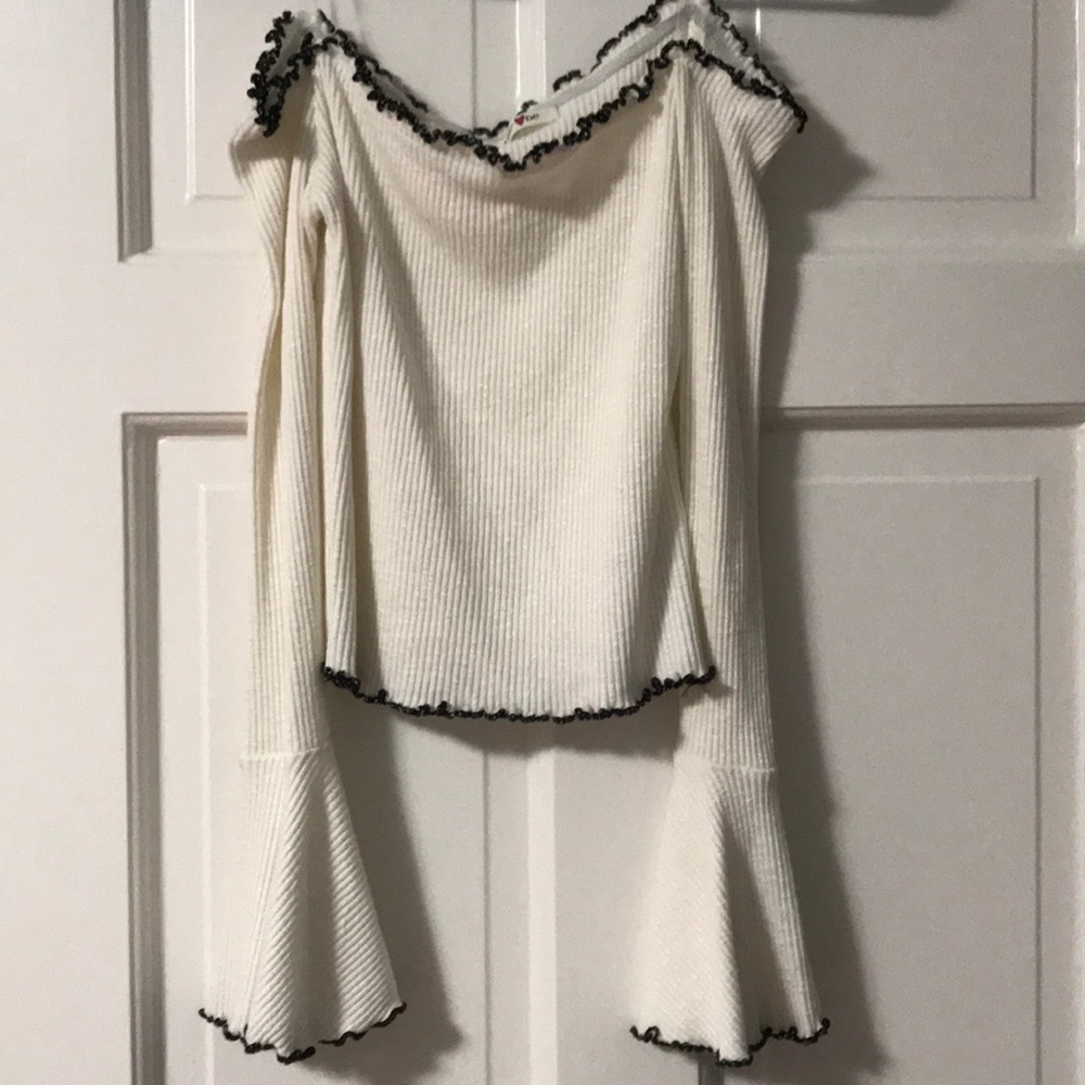 Off the shoulder shirt
